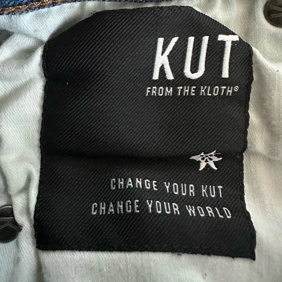 Kut From The Kloth High Rise Distressed Jeans - Picture 2 of 9